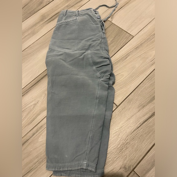 Pants - Freepeople blue cargo pants